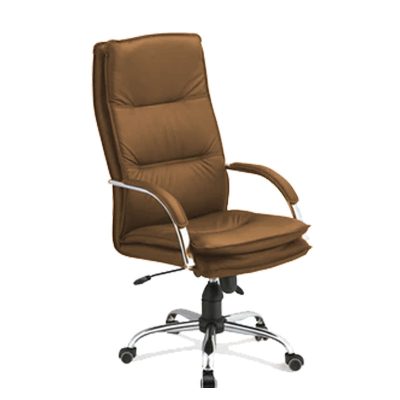 OFFICE CHAIR RF-560A HIGH BACK BROWN BR01