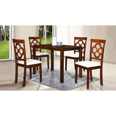 Dining set RH VICTORIA OAK (1 Table + 4 Chairs)