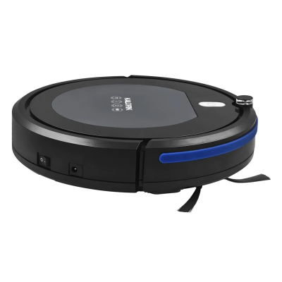 Home Ionic Pure Air Robot Vacuum, Black and Gray