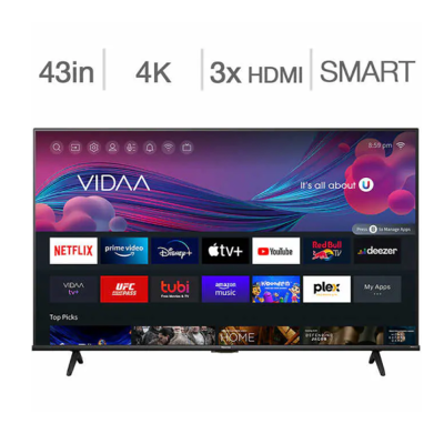 TV LED HISENSE 43A6KV 43″ 4K UHD SMART TV VIDAA