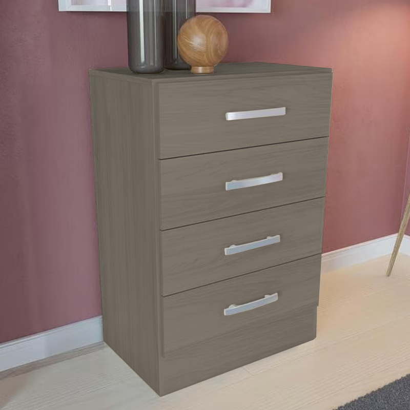 CHEST D214-NT NATURE with 4drawers – MN International