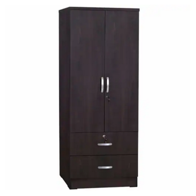 WARDROBE 220605.0003 ACEGUA TOBACCO 2 DOORS AND 2 DRAWERS